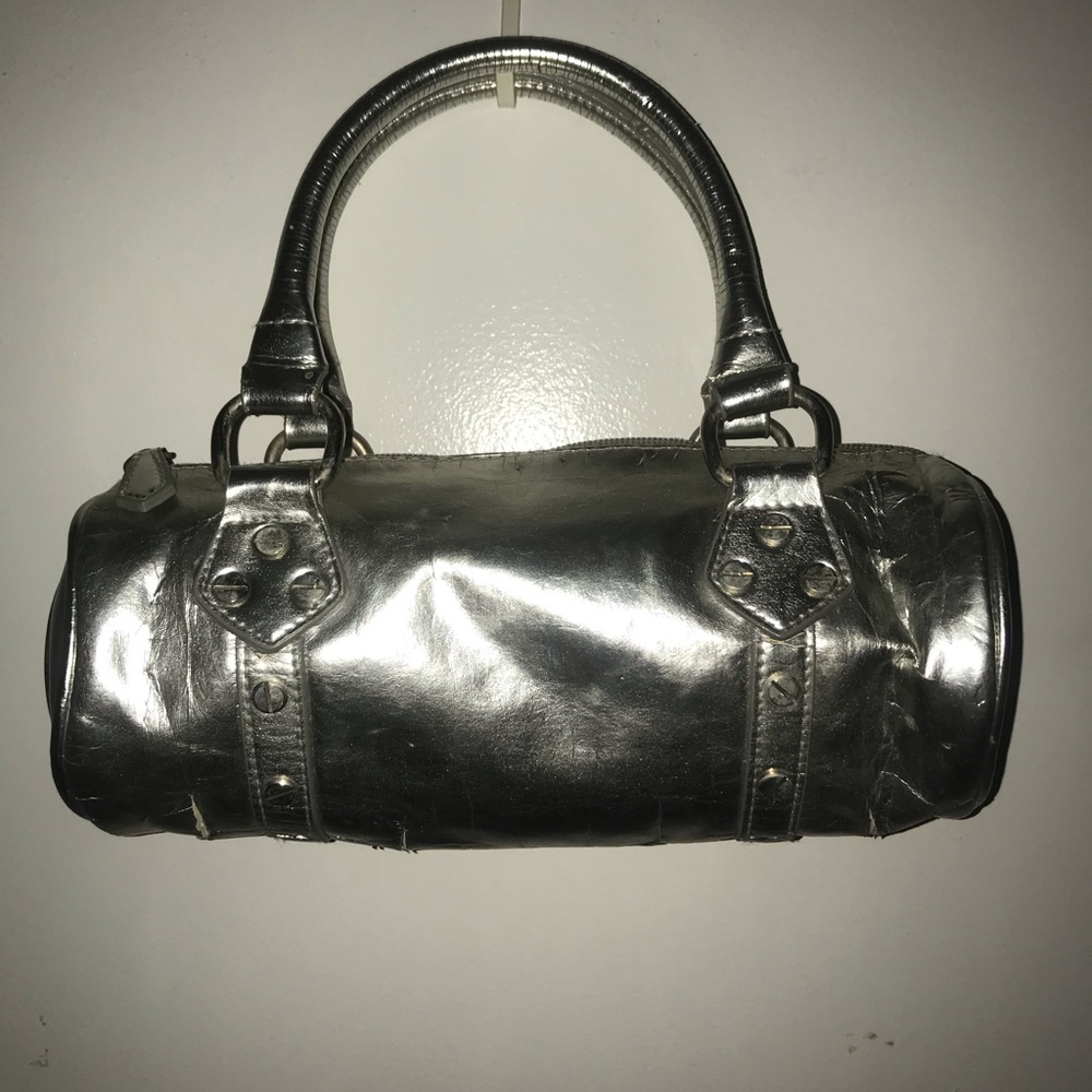 Mini Silver Purse